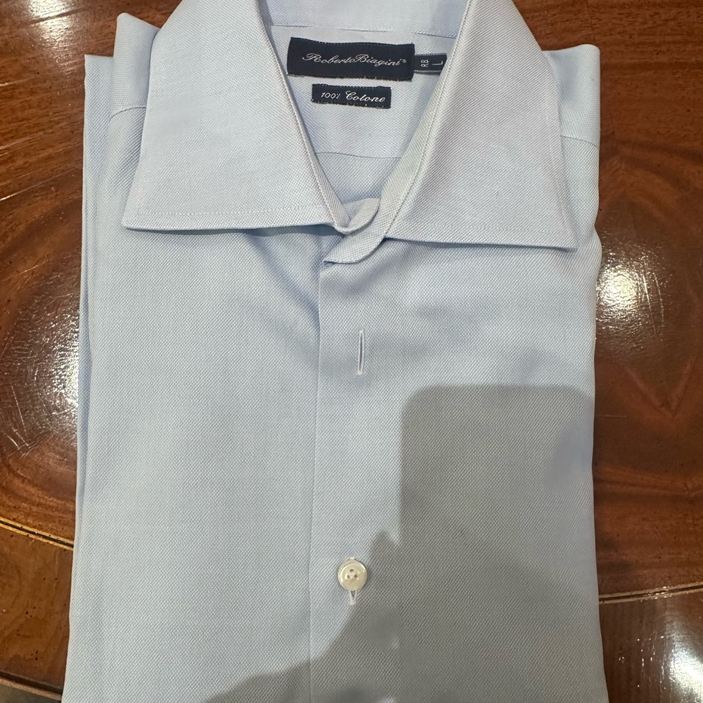 Roberto biagini button down blue